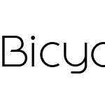 Bicycle_Sans