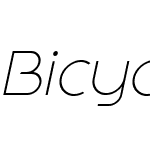 Bicycle_Sans