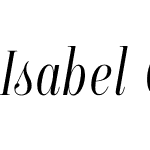 Isabel Condensed