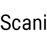 Scania Sans CY Condensed
