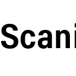 Scania Sans Condensed