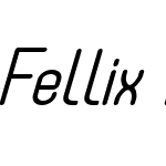 Fellix BoldItalic