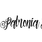 Patronia Script