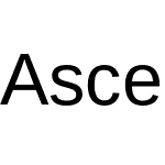 Ascender Sans