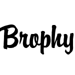 Brophy Script