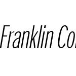 Franklin Compressed ITC Pro