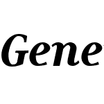 Generis Serif Pro