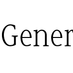 Generis Serif Pro