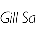 Gill Sans MT Pro