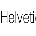 Helvetica Neue LT W1G