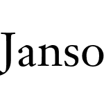 Janson Text LT Pro