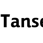 Tanseek Sans