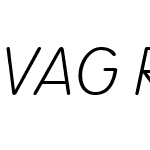 VAG Rounded Next