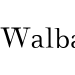 Walbaum MT Pro