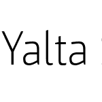 Yalta Sans Pro