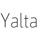 Yalta Sans Pro