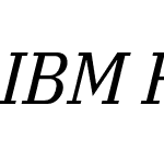 IBM Plex Serif