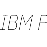 IBM Plex Sans Condensed