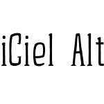 iCiel Altus Serif