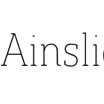 Ainslie Slab