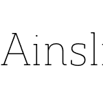 Ainslie Slab