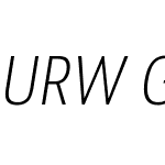 URW Geometric Cond