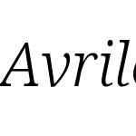 Avrile Serif