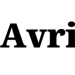 Avrile Serif