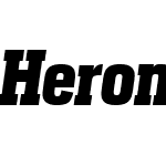 Heron Serif Condensed