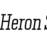 Heron Serif Condensed