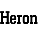 Heron Serif Condensed