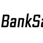 Bank Sans EF CY Compressed