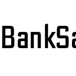 Bank Sans EF CY Compressed