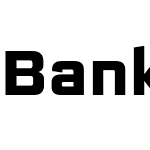 Bank Sans EF CY Condensed