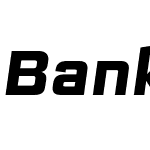 Bank Sans EF CY Condensed