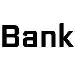 Bank Sans EF CY Condensed