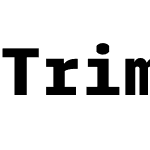 Trim Mono Bold