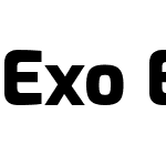 Exo ExtraBold