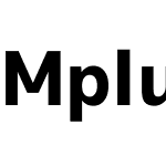 Mplus 1p ExtraBold