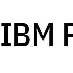 IBM Plex Sans Condensed Medium
