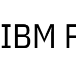 IBM Plex Sans Condensed