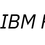 IBM Plex Sans