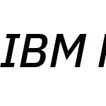 IBM Plex Sans Medium