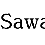 Sawarabi Mincho