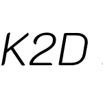 K2D ExtraLight