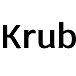 Krub SemiBold