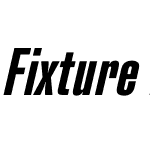 Fixture Italic