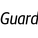 Guardian Sans Narrow