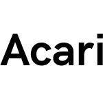 Acari Sans