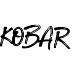 KOBAR FONT